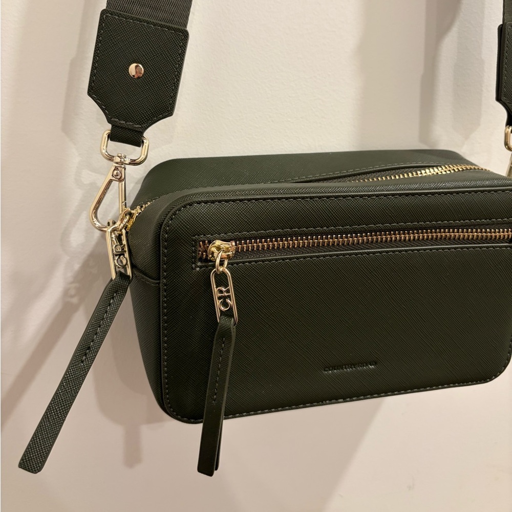 Country Road Women’s Dark Olive Green Crossbody Bag - Picture 5 of 6